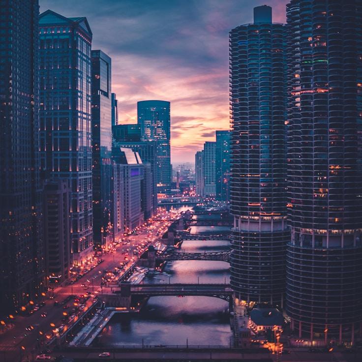 City skyline in Rome, Italy